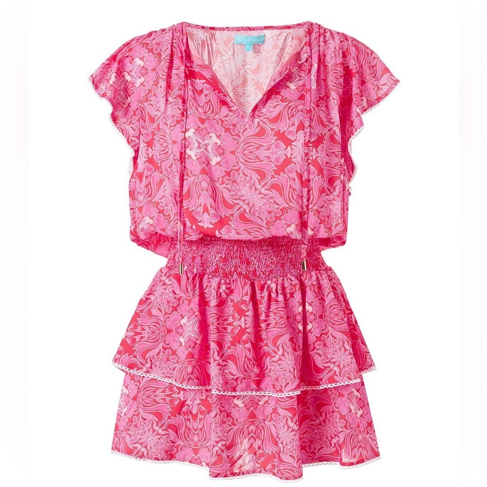 Melissa Odabash Keri Carnival Dress Size S